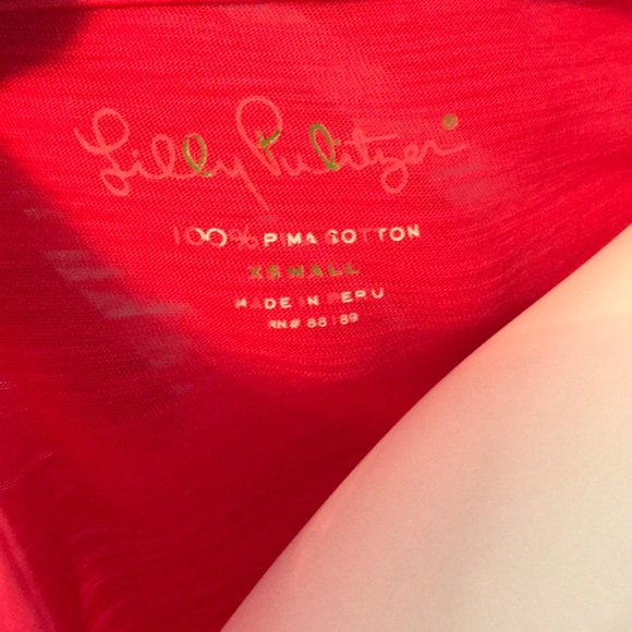 Lilly Pulitzer Somerset Dress Bold Coral size XS - Picture 6 of 7